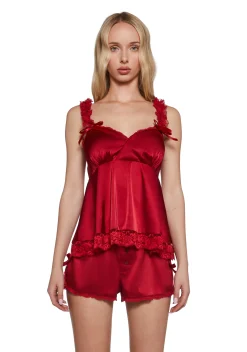 Sugar Thrillz Lingerie|Plus*Hearts Aflutter PJ Set