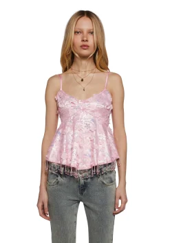 Sugar Thrillz Tops|Plus*Heartstruck Sequin Top