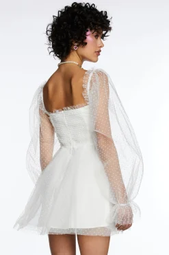 Sugar Thrillz Dresses*Heavenly Affair Babydoll Dress - White