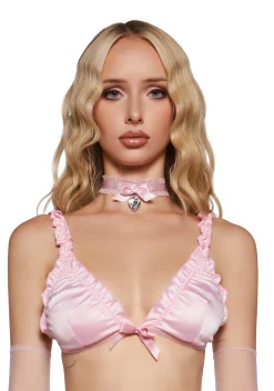 Sugar Thrillz Lingerie*Heavenly Fantasy Satin Bra