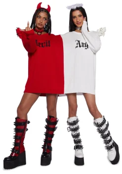Trickz N' Treatz Tops*Heavenly Temptations Knit Sweater Set