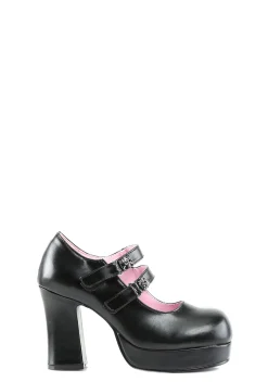 Demonia Platforms|Mary Janes*Her Darkest Dreams Mary Janes