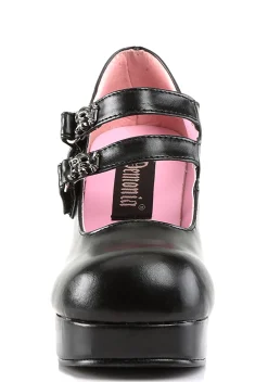 Demonia Platforms|Mary Janes*Her Darkest Dreams Mary Janes
