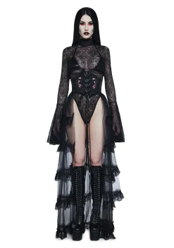 Widow Belts & Harnesses*Hex And Harmony Bustle Waist Cincher