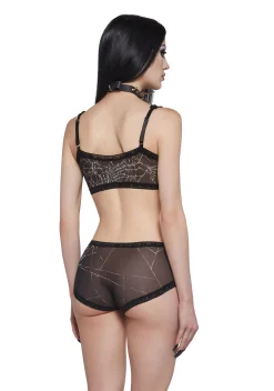 Widow Lingerie|Plus*Hidden Goth Panty Set
