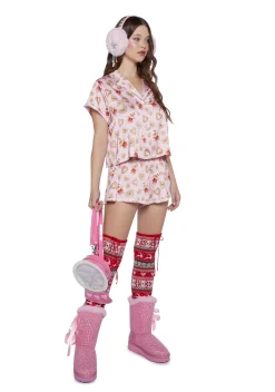 Sugar Thrillz Lingerie*Hidden Treasures Pajama Set
