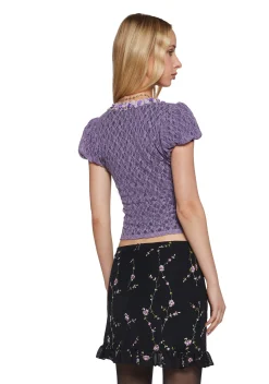Sugar Thrillz Tops|Plus*Hideaway Spell Lace Top