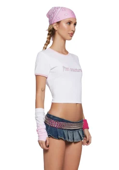 Generation Kiss Tops*High Class Persona Baby Tee