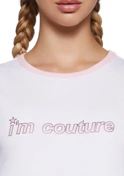 Generation Kiss Tops*High Class Persona Baby Tee