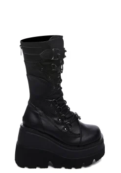 Demonia Boots|Platforms*High Rise Shaker Boots