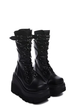 Demonia Boots|Platforms*High Rise Shaker Boots