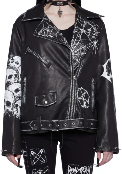 Widow Outerwear|Plus*Highway Havoc Moto Jacket
