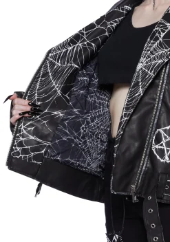Widow Outerwear|Plus*Highway Havoc Moto Jacket