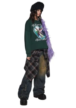 Dolls Kill x Twilight Outerwear|Sweatshirts & Hoodies*Hold On Tight Graphic Sweatshirt