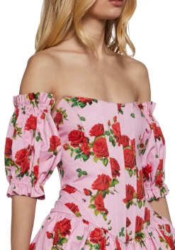 Sugar Thrillz Dresses|Plus*Holding Court Corset Dress - Pink