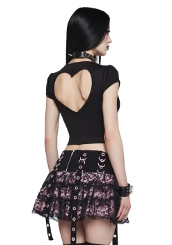 Widow Bottoms|Skirts*Holy Hexed Mini Skirt