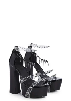 Widow Platforms|Heels*Holy Revelation Platform Heels - Spiked