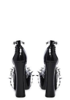 Widow Platforms|Heels*Holy Revelation Platform Heels - Spiked