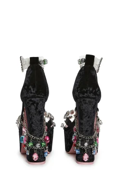 Sugar Thrillz Platforms|Heels*Holy Revelation Platform Heels - Gem