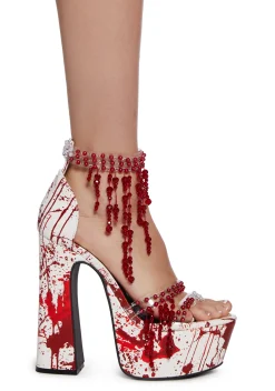 Trickz N' Treatz Platforms|Heels*Holy Revelation Platform Heels - Scream Queen