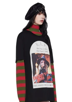 Dolls Kill X WB Horror Tops*Home Alone Long Sleeve Top