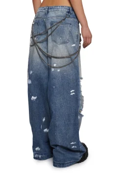 Current Mood Bottoms|Pants*Hot Reputation Wide Leg Jeans