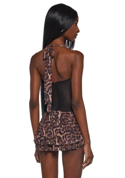 New Pink Dresses*Hot Takes Leopard Dress