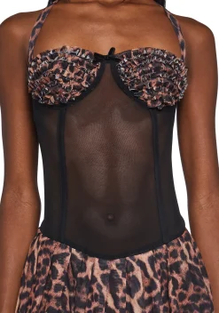 New Pink Dresses*Hot Takes Leopard Dress