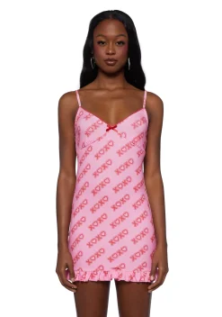 Sugar Thrillz Dresses|Mini Dresses*Hugs And Kisses Mini Dress