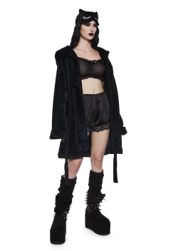 Widow Lingerie*Hunt The Night Robe Set