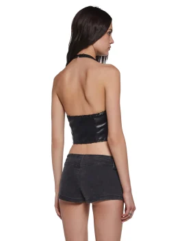 Current Mood Tops|Plus*Huntress Vibes Halter Top