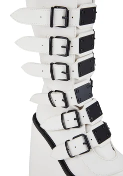 Demonia Boots|Platforms*Icy Trinity Boots