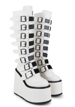 Demonia Boots|Platforms*Icy Trinity Boots