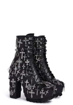 Widow Boots|Platforms*Idol Worship Charm Boots
