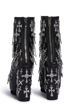 Widow Boots|Platforms*Idol Worship Charm Boots