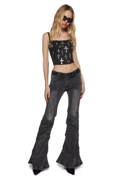 Widow Bottoms|Skirts*Idol Worship Mini Skirt