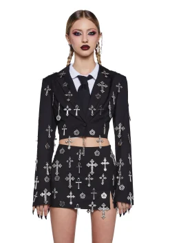 Widow Bottoms|Skirts*Idol Worship Mini Skirt