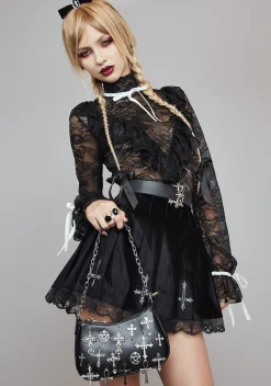 Widow Bottoms|Skirts*Idol Worship Mini Skirt
