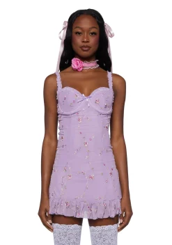 Sugar Thrillz Dresses*I'm Baby Mini Slip Dress