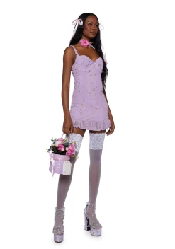 Sugar Thrillz Dresses*I'm Baby Mini Slip Dress