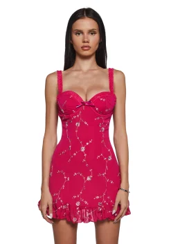 Sugar Thrillz Dresses*I'm Baby Mini Slip Dress