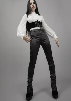 Widow Tops*I'm No Angel Chiffon Blouse