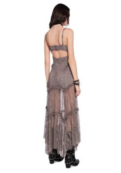 Current Mood Dresses*Imagined West Maxi Dress - Brown