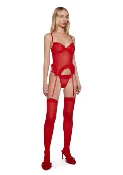 Sugar Thrillz Lingerie*In Lust Mesh Lingerie Set