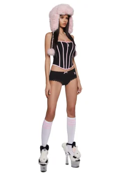 Playboy by Dolls Kill Lingerie|Plus*In The Bunny House Hipster Panty