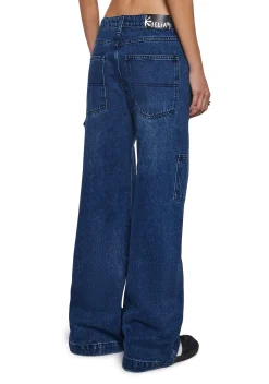 dELiA*s by Dolls Kill Bottoms|Pants*Indigo So Misunderstood Carpenter Jeans