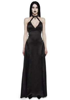 Widow Dresses|Plus*Ink And Iron Maxi Dress