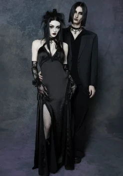 Widow Dresses|Plus*Ink And Iron Maxi Dress