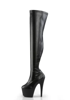 Pleaser Boots*Ink Club Strut Thigh High Boots