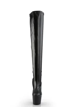 Pleaser Boots*Ink Club Strut Thigh High Boots